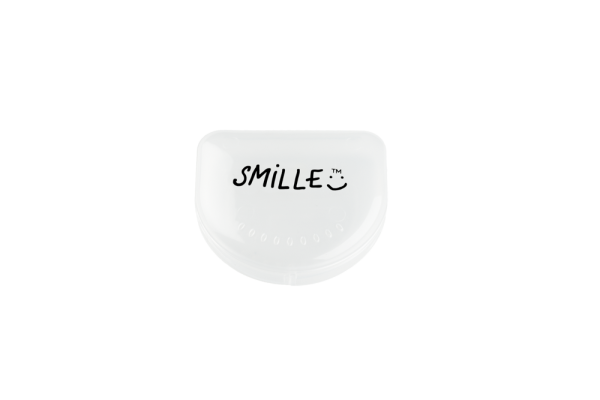 SMILLE mini průhledná schránka pre nosiče alebo pre rovnátka