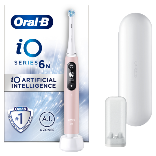 Oral-B iO Series 6 Pink Elektrická zubná kefka