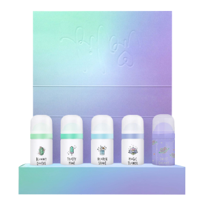 Bilou Rainbow set miniatúr sprchových pien, 5x 50 ml