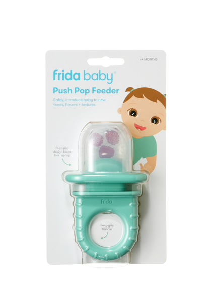 Frida Baby Push Pop Papuu pre jednoduché a bezpečné jedenie