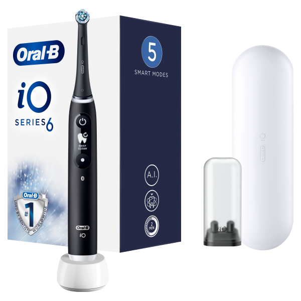 Oral-B iO Series 6 Black Onyx elektrická zubná kefka