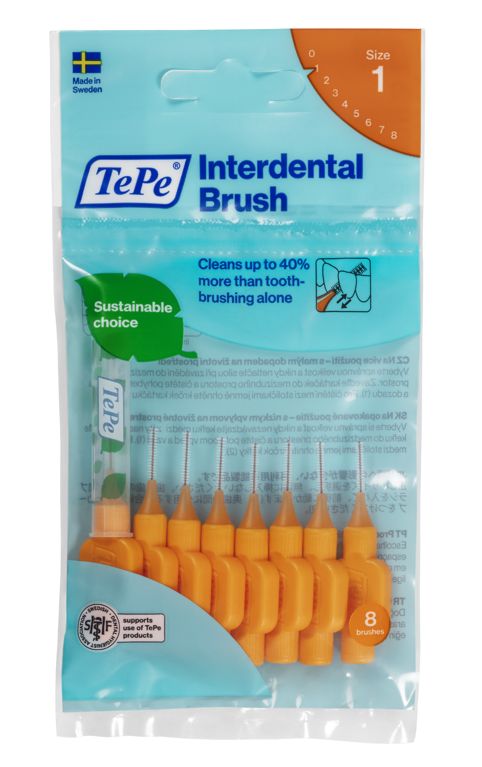 Obrázok TePe Interdental 0,45mm oranžové 8ks