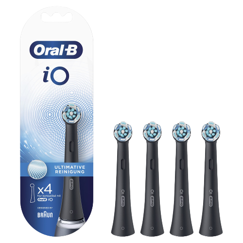 Obrázok Oral-B iO Ultimate Clean Čierne, 4 ks (4210201319856)