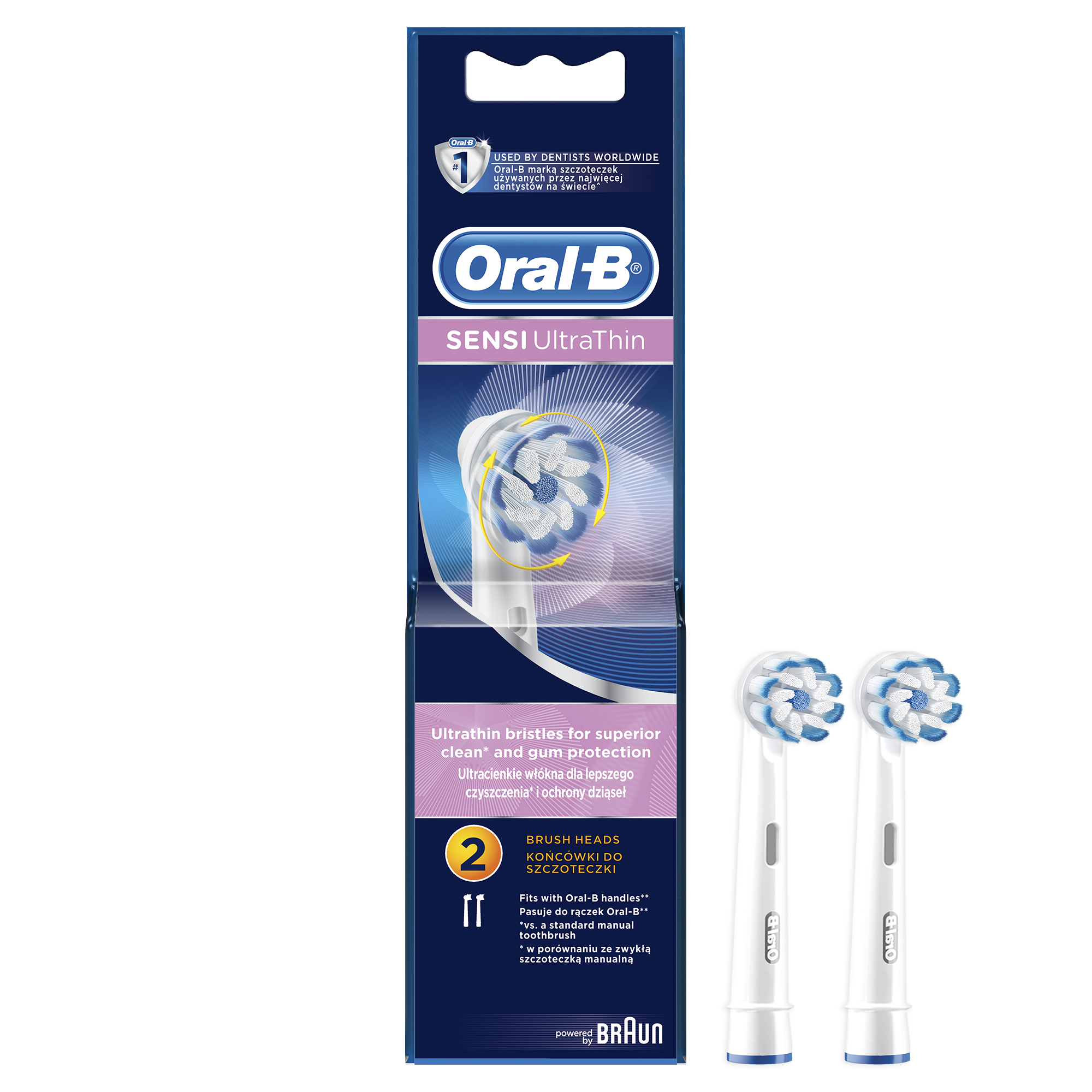 Obrázok Oral-B Refills Sensitive 2ct (4210201176534)