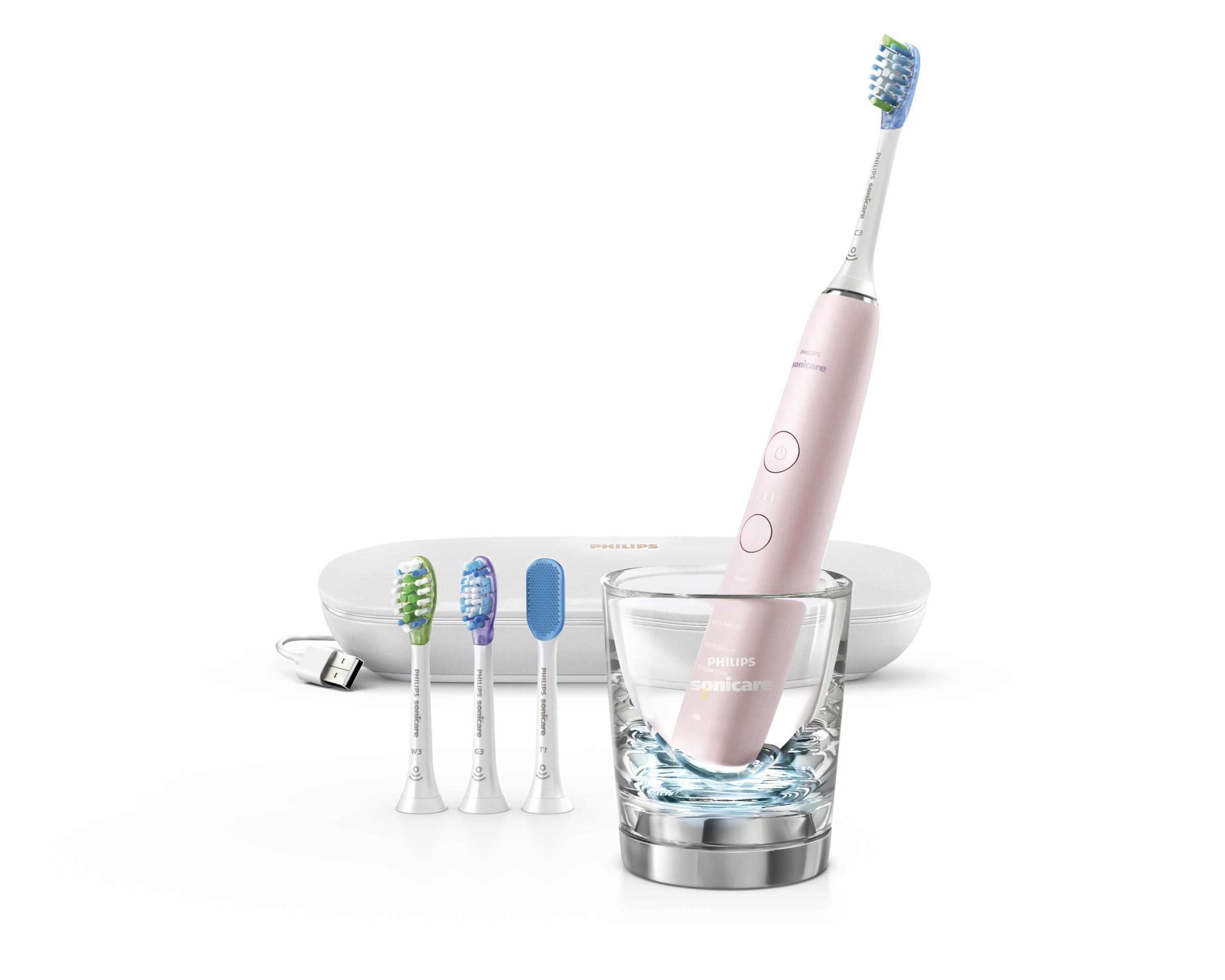 Obrázok Philips Sonicare DiamondClean Smart Pink, sonická kefka