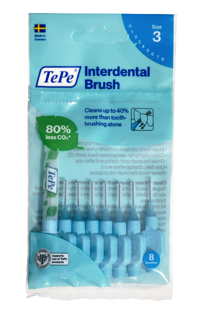 Obrázok TEPE 0,6MM INTERDENTAL MODRÉ 8KS