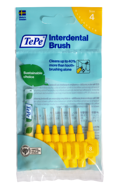 Obrázok TePe Interdental 0,7mm žlté 8ks