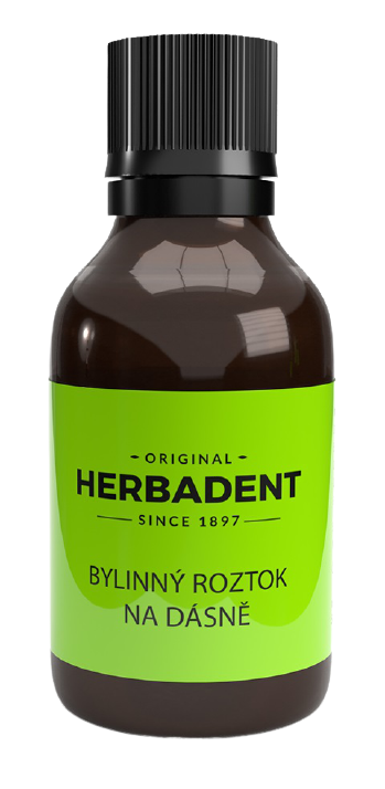 Obrázok HERBADENT ORIGINAL Bylinný roztok na dásně 25ml (8594021370737)